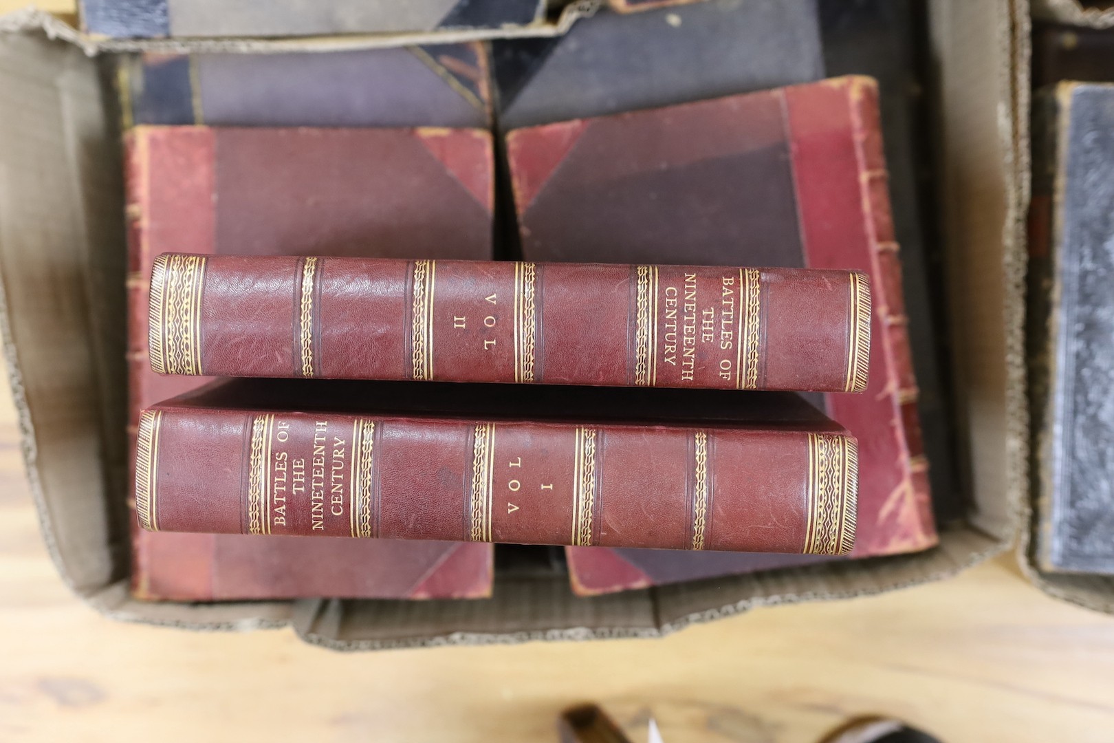 Old Leather - a quarto of miscellany, 19th century (18 vols)